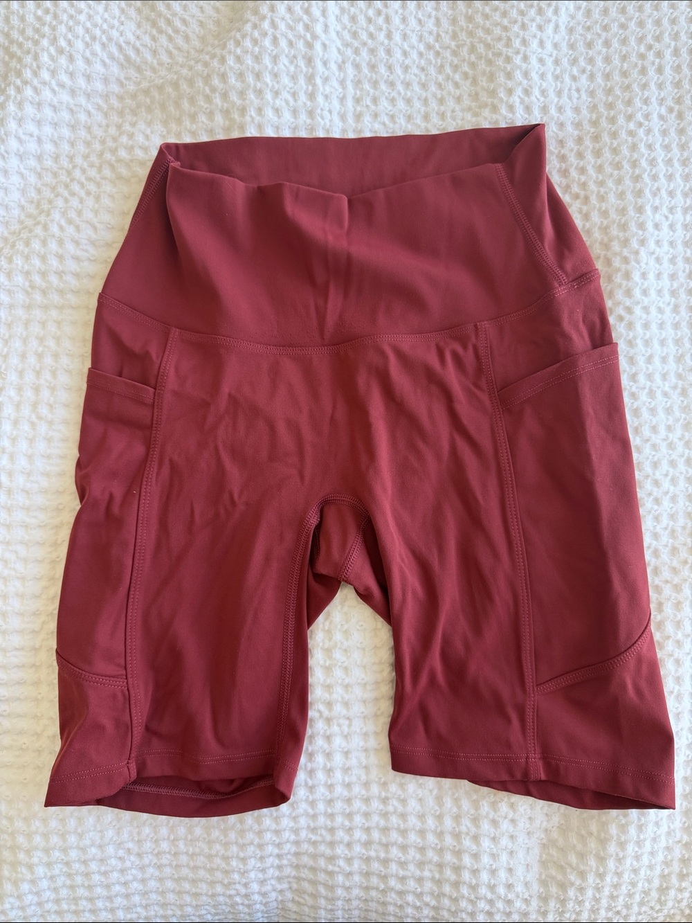 ‘Iwa Company Biker Shorts (M) Red